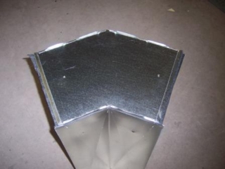 West Palm Beach Sheet Metal 45 degree duct