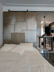 Architectural Sheet Metal Fabrication Door for loft in palm beach florida