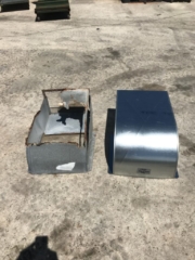 New cover and its' rusted template