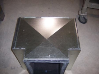 T Fitting for air duct in west palm beach florida all county sheet metal