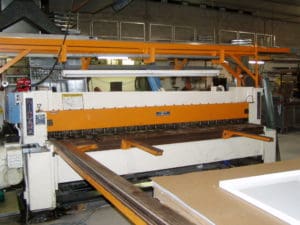 Metal Fabrication Limitations can be created by the size of machinery at a location.